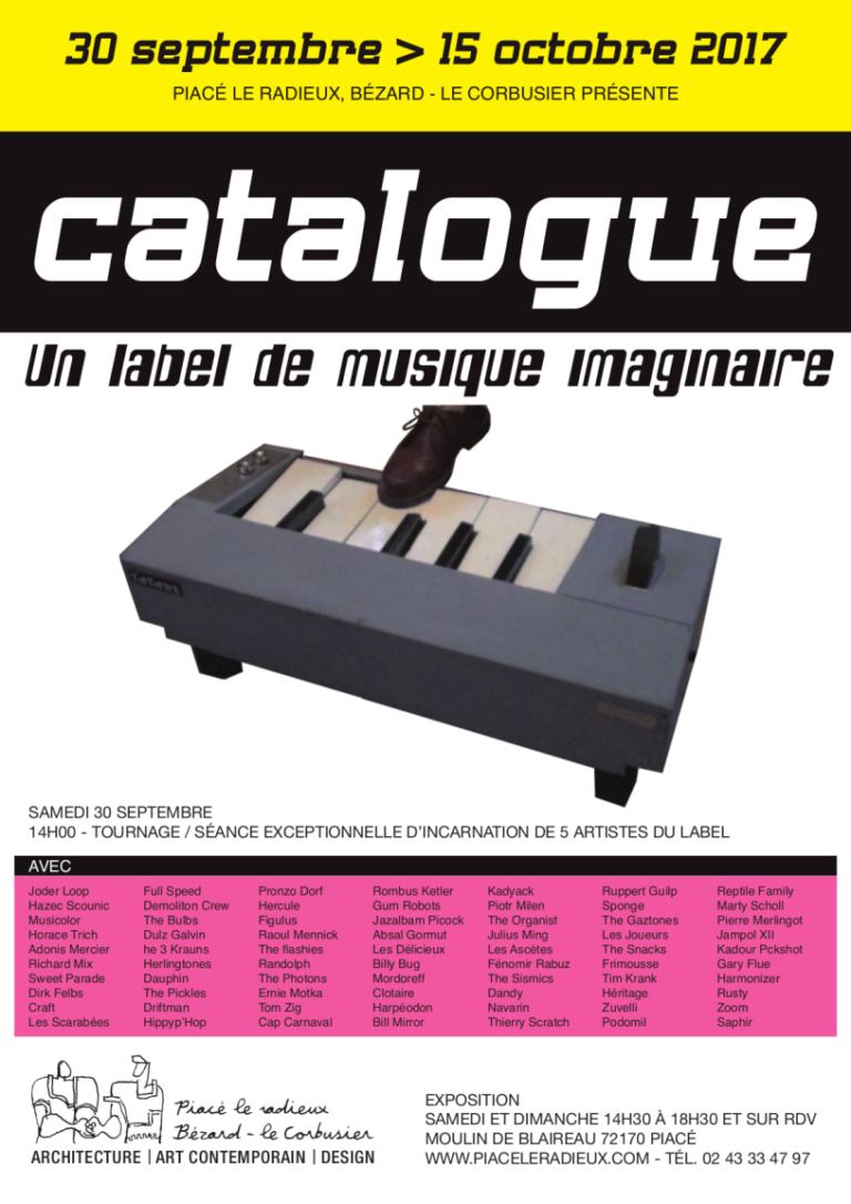 CATALOGUE: AN IMAGINARY MUSIC LABEL