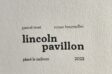 Poster Lincoln Pavillon