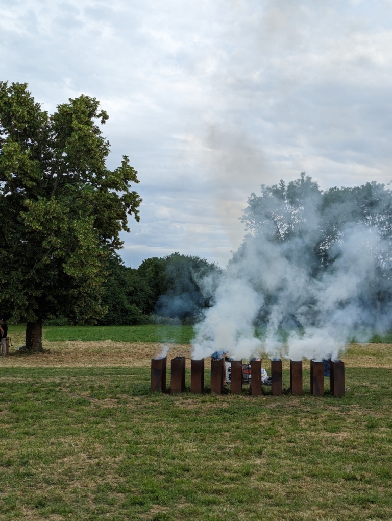 Île du Moulin, Nicolas Floc'h Untitled Barbecue