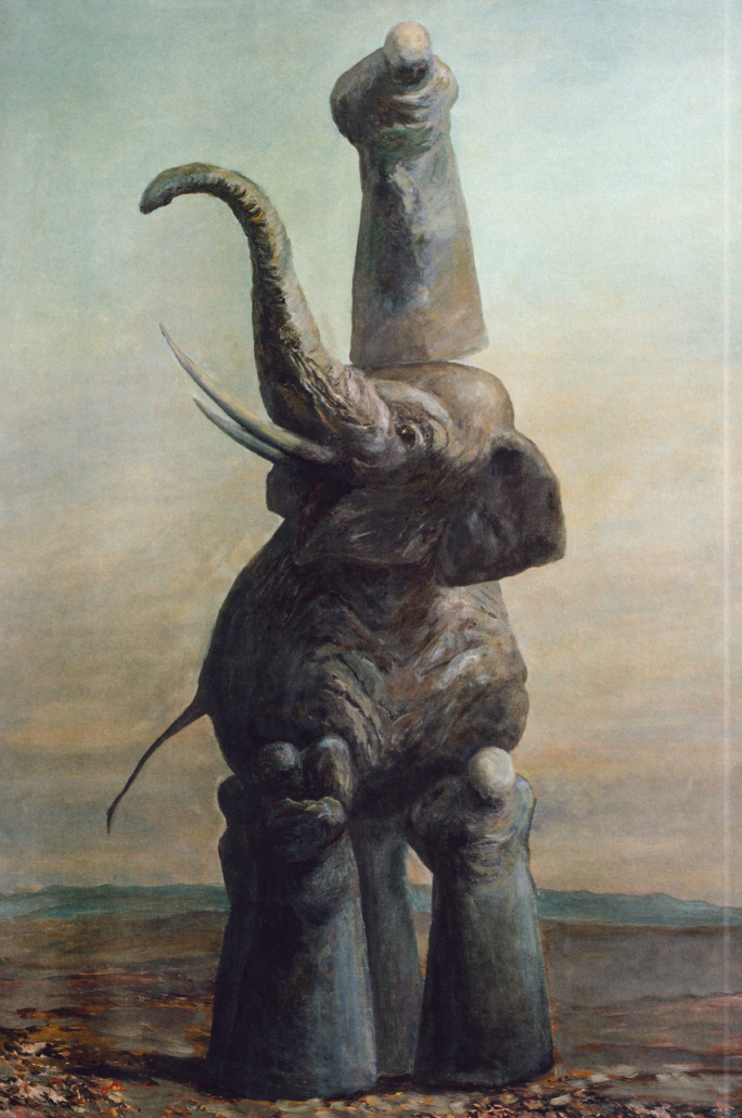 08- Olivier O. Olivier, The Return of the Prodigal Elephant, 1973