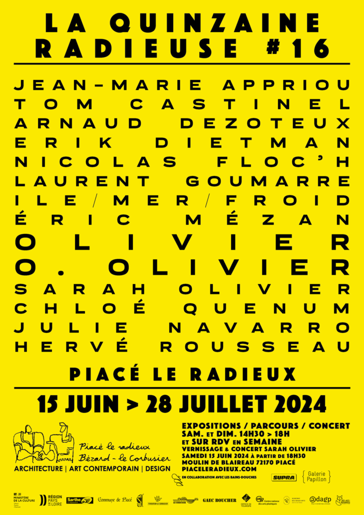 Affiche La Quinzaine radieuse 16