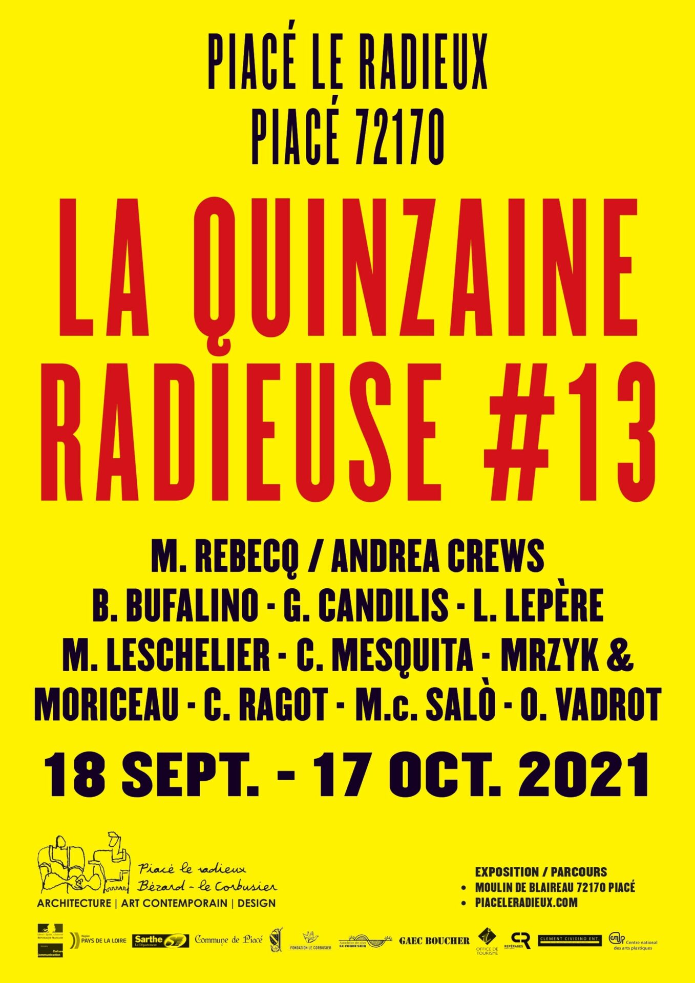 Affiche Quinzaine Radieuse 13 Site