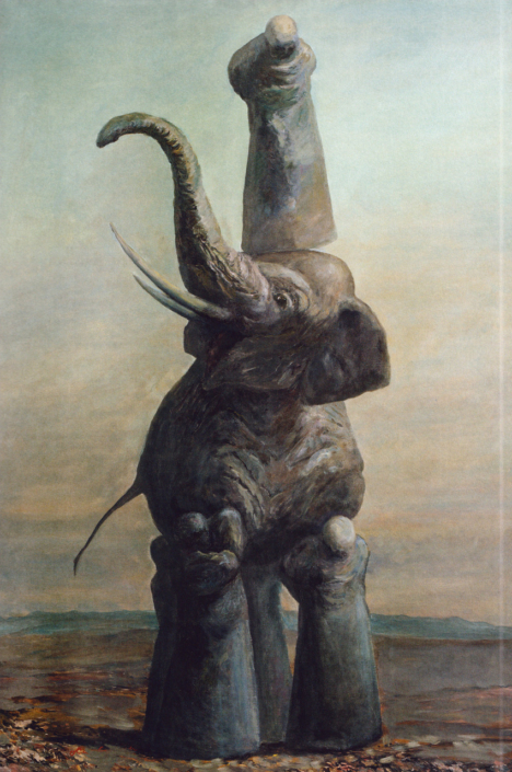 08- Olivier O. Olivier, Le retour de l’éléphant prodigue, 1973