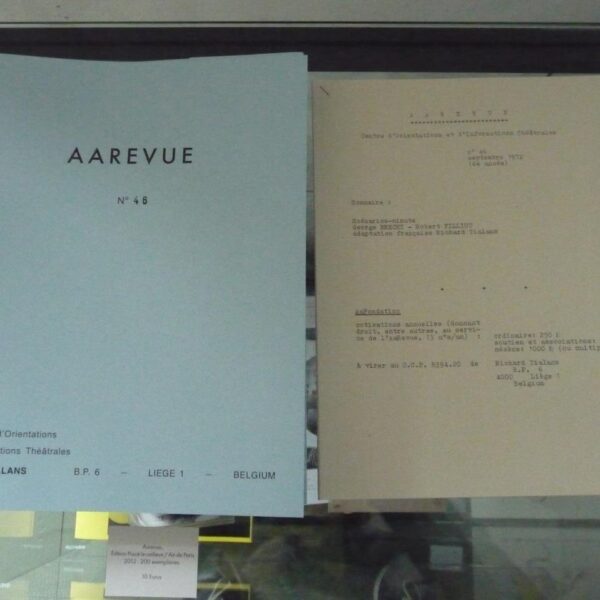 George Brecht, Robert Filliou, Aarevue