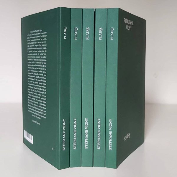 Plaire, première monographie de Stéphane Vigny